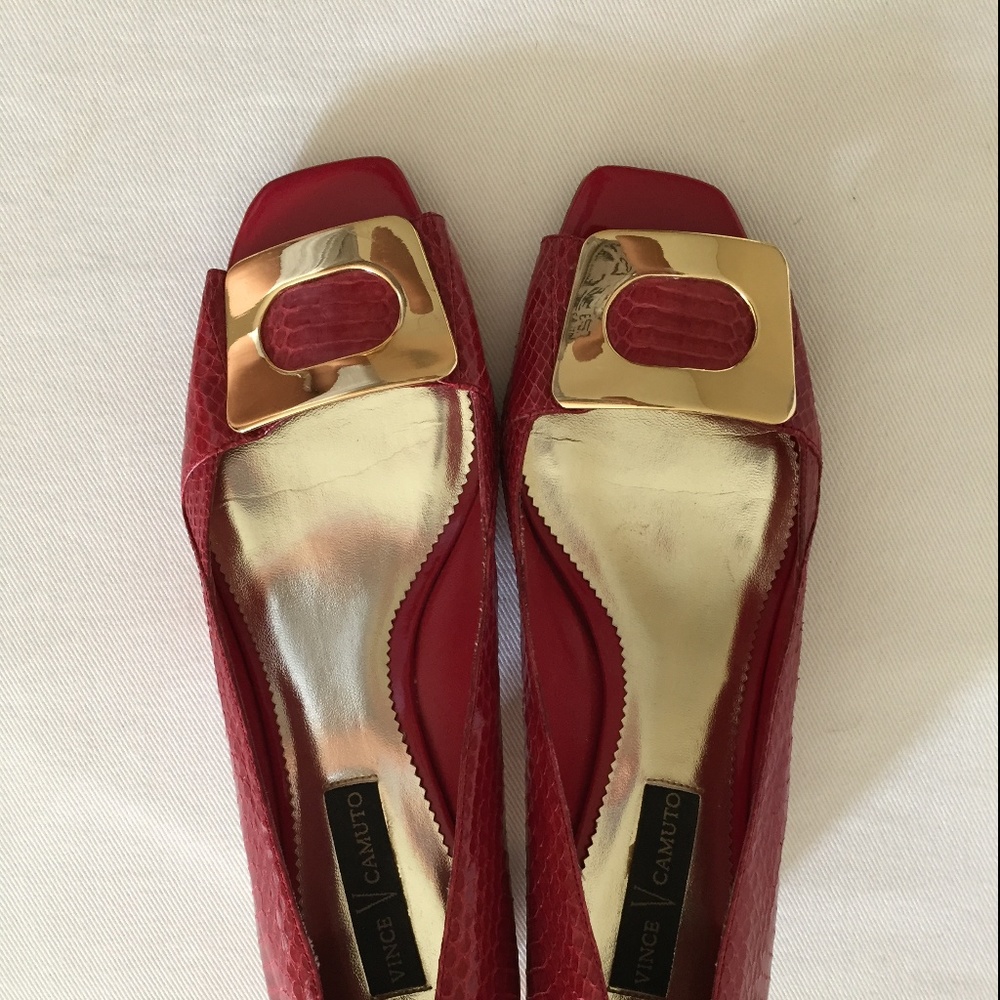 Vince Camuto Block Heel Open Toe - image 1